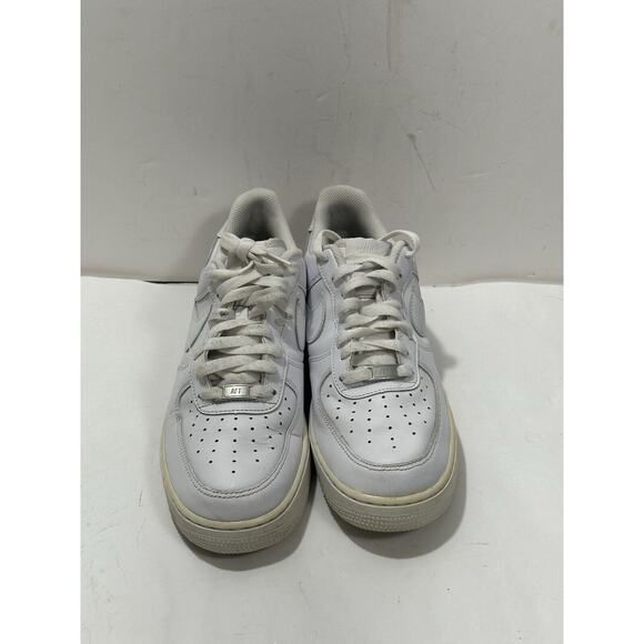 Nike Air Force One AF1 Low Triple White Sneaker Shoes 315122-111‎ Men’s Size 9.5 main image 5